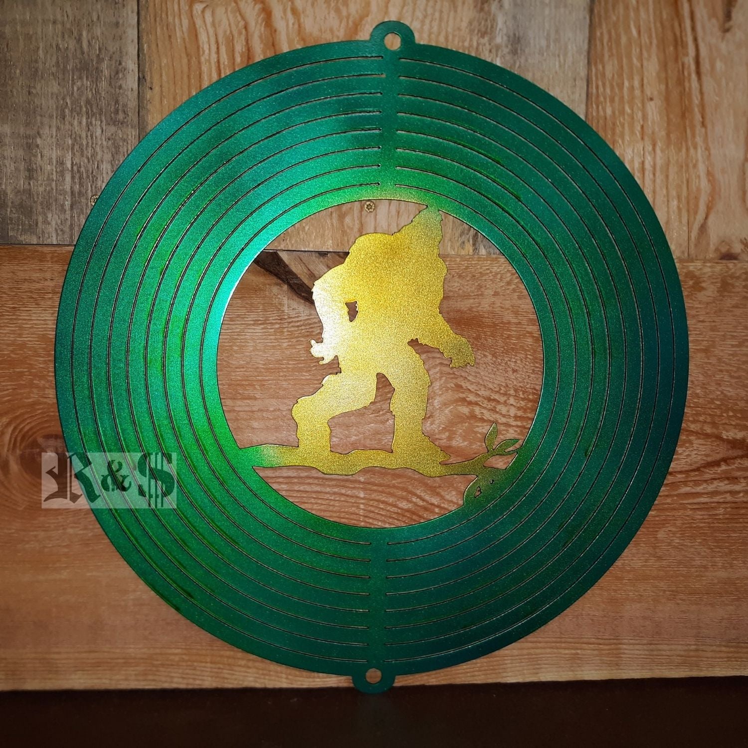 Big Foot Kinetic Wind Sculpture