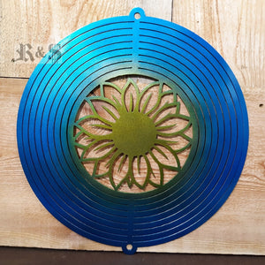 Sunflower Kinetic Wind Sculpture